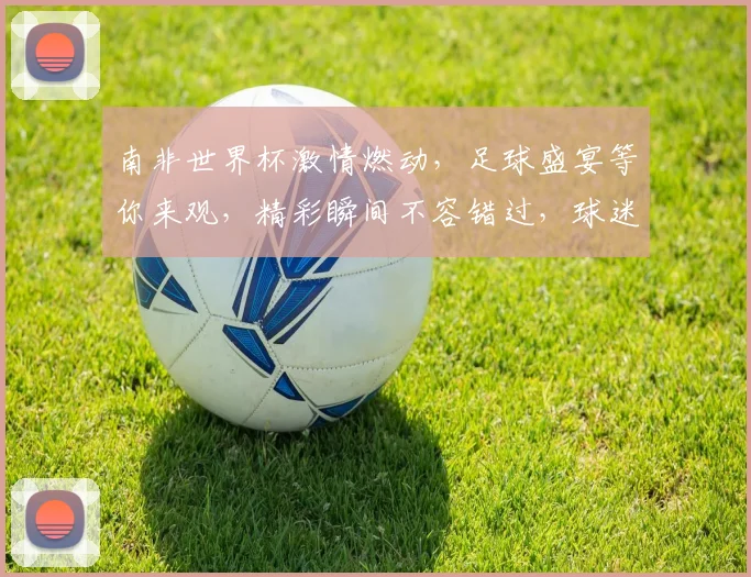 南非世界杯激情燃动，足球盛宴等你来观，精彩瞬间不容错过，球迷狂欢盛宴